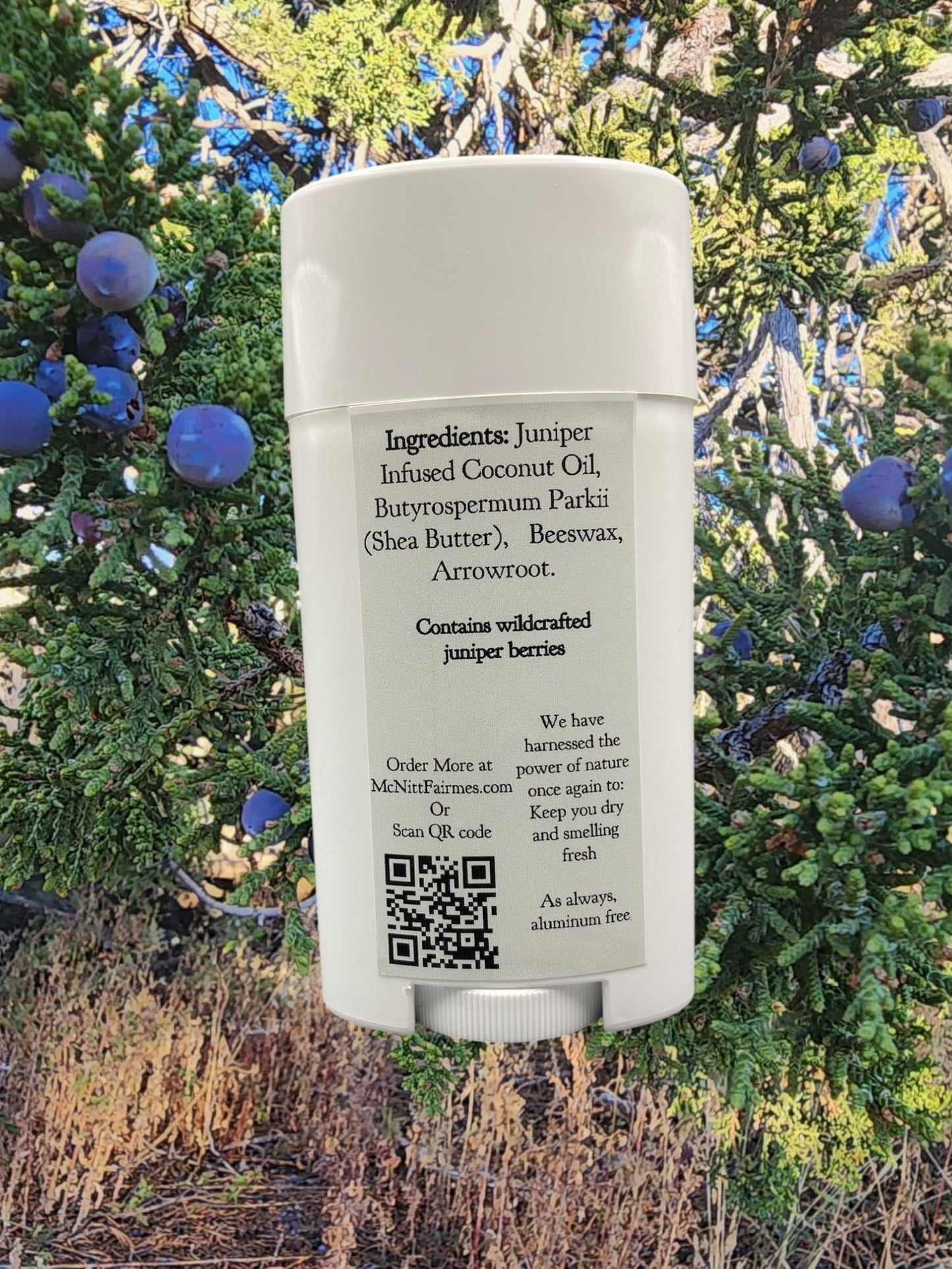 No Sweat Juniper Deodorant