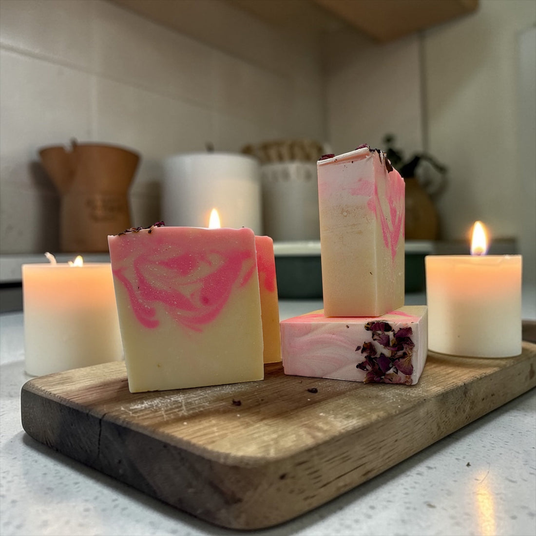 Who knew a pretty bar of soap would be a glimmer
