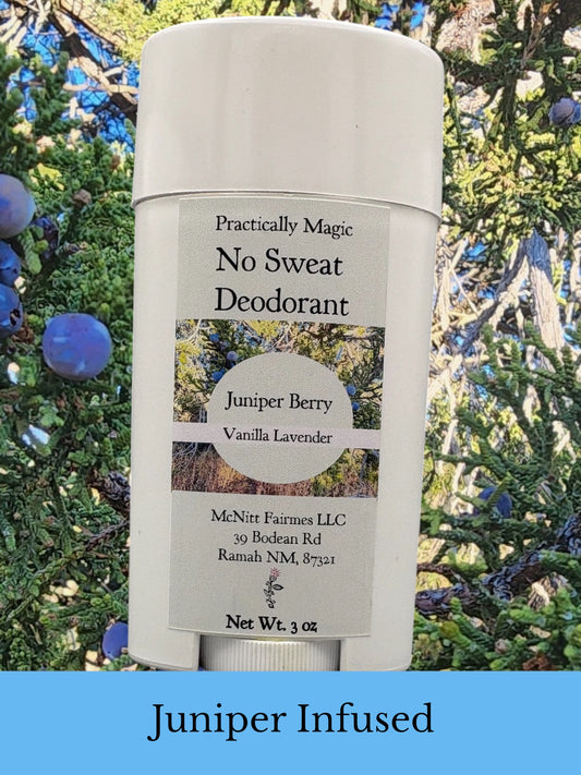No Sweat Juniper Deodorant